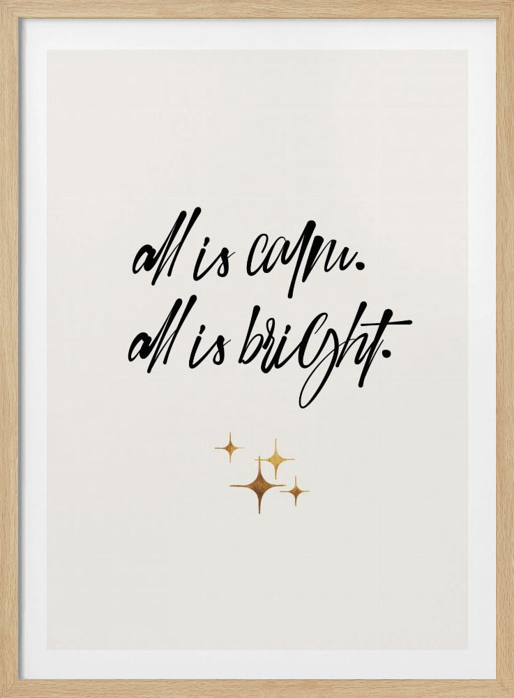 All Is Bright | Poster