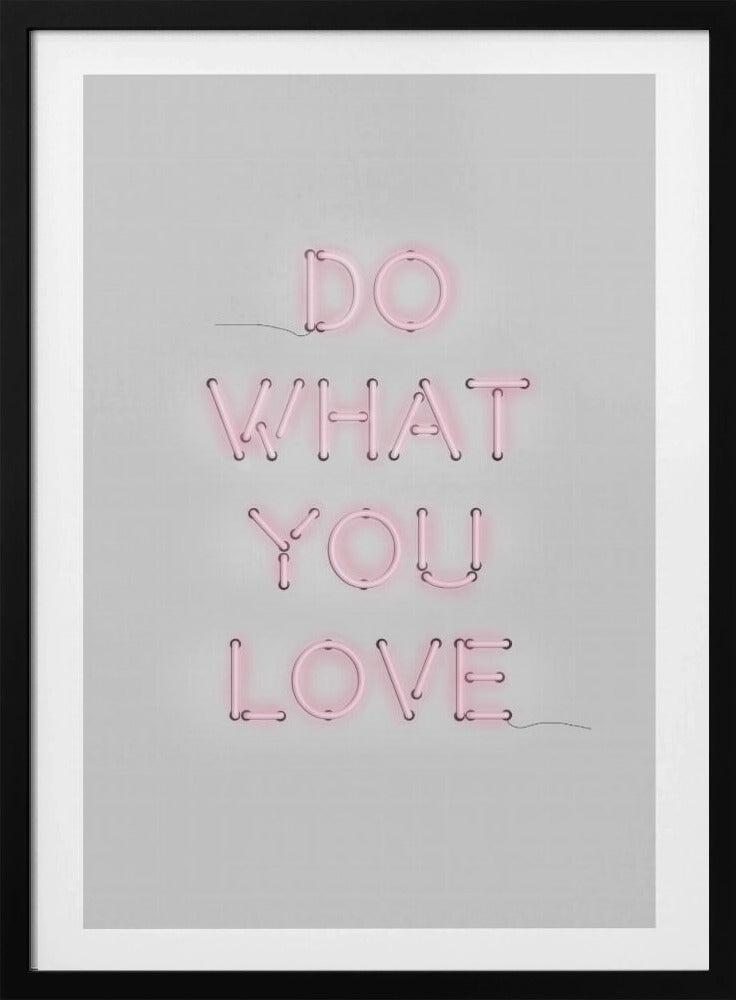 Neon Passion Message | Poster