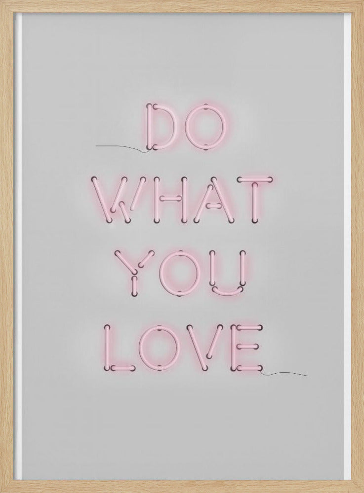 Neon Passion Message | Poster