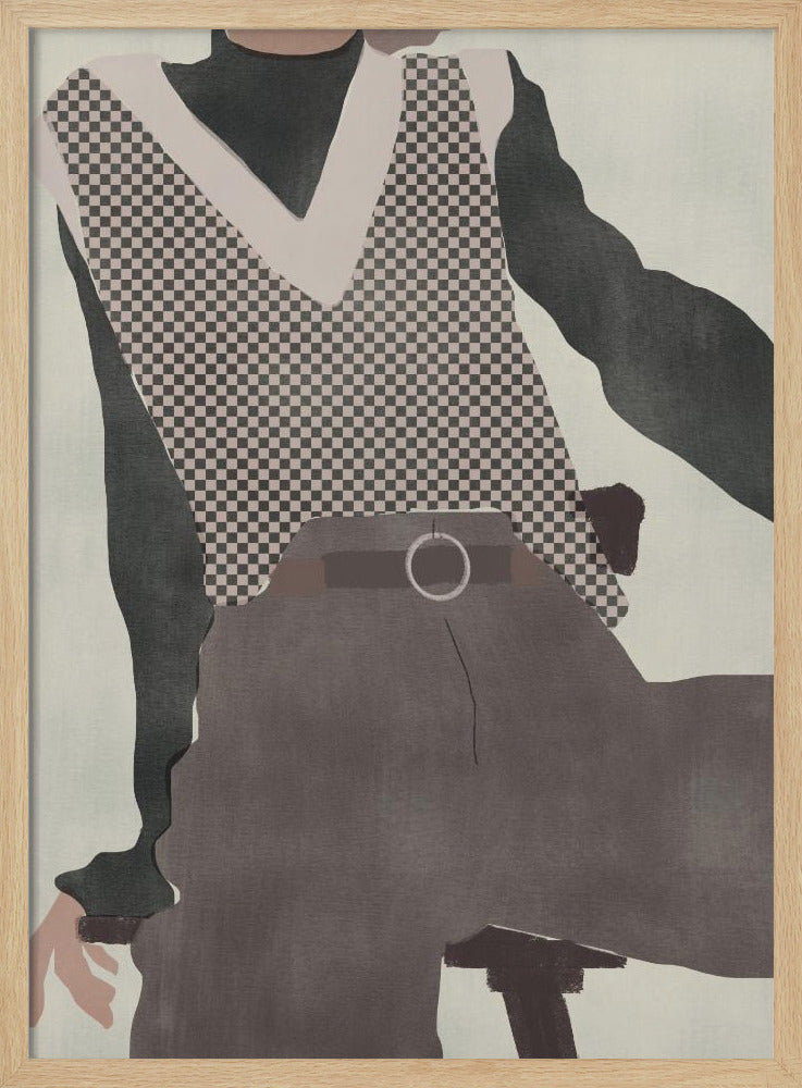 Checkered Elegance | Poster