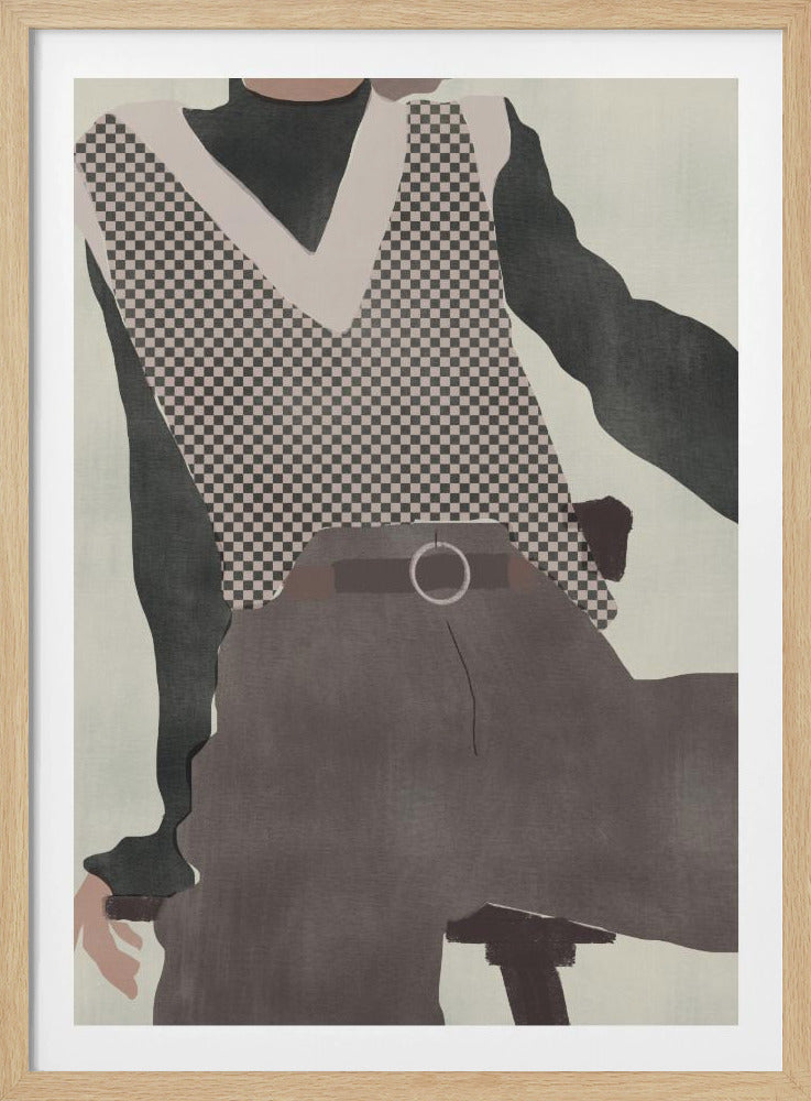 Checkered Elegance | Poster
