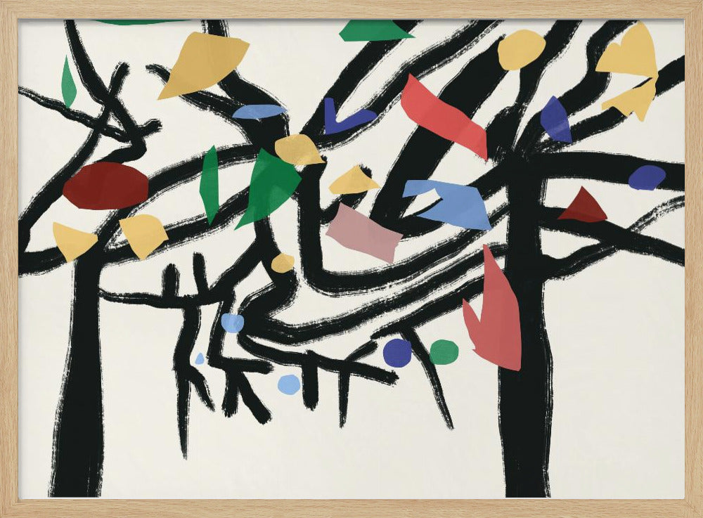 Colors in the forest 02 | Poster