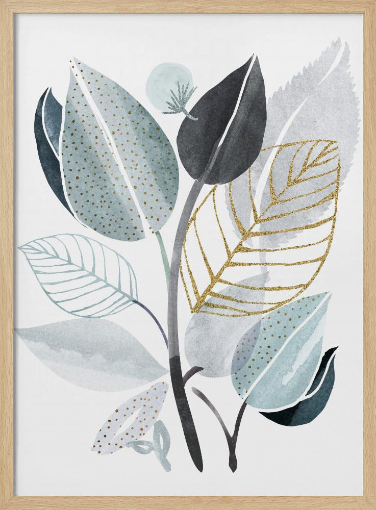 Forest Bouquet Collage 3 | Poster