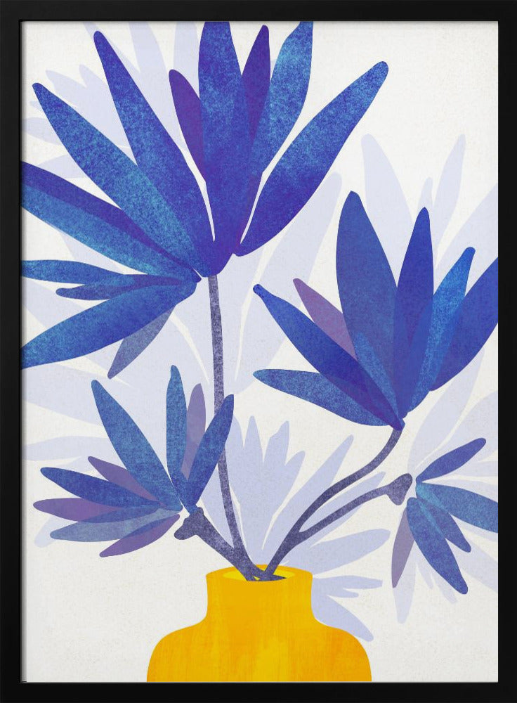 Indigo Blooms | Poster
