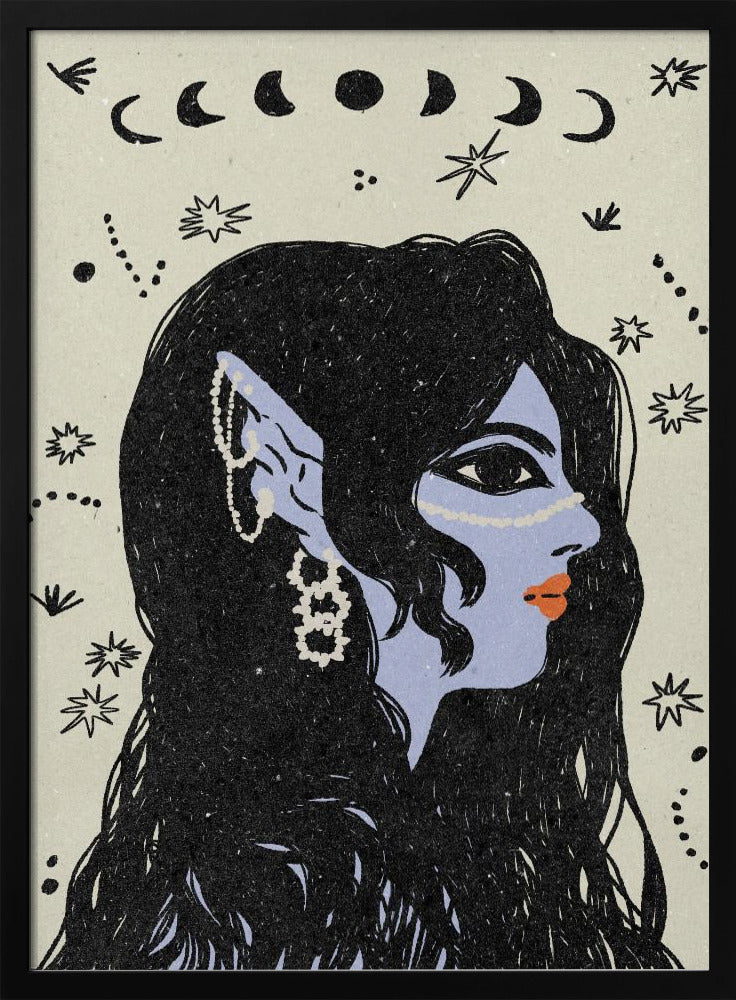 Portrait of a mermaid | Poster