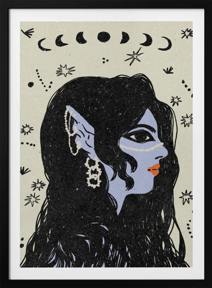 Portrait of a mermaid | Poster