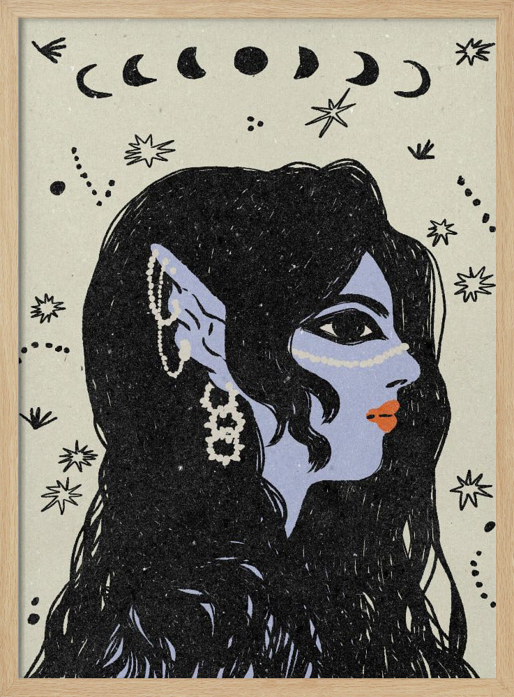 Portrait of a mermaid | Poster