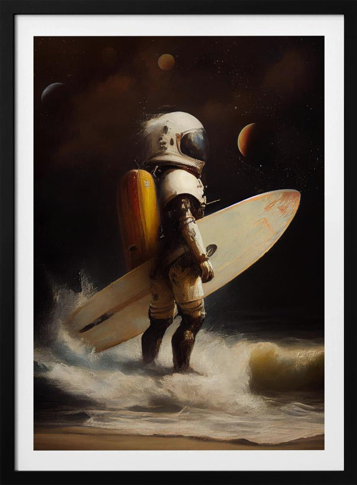 My Space Surfing Day | Poster