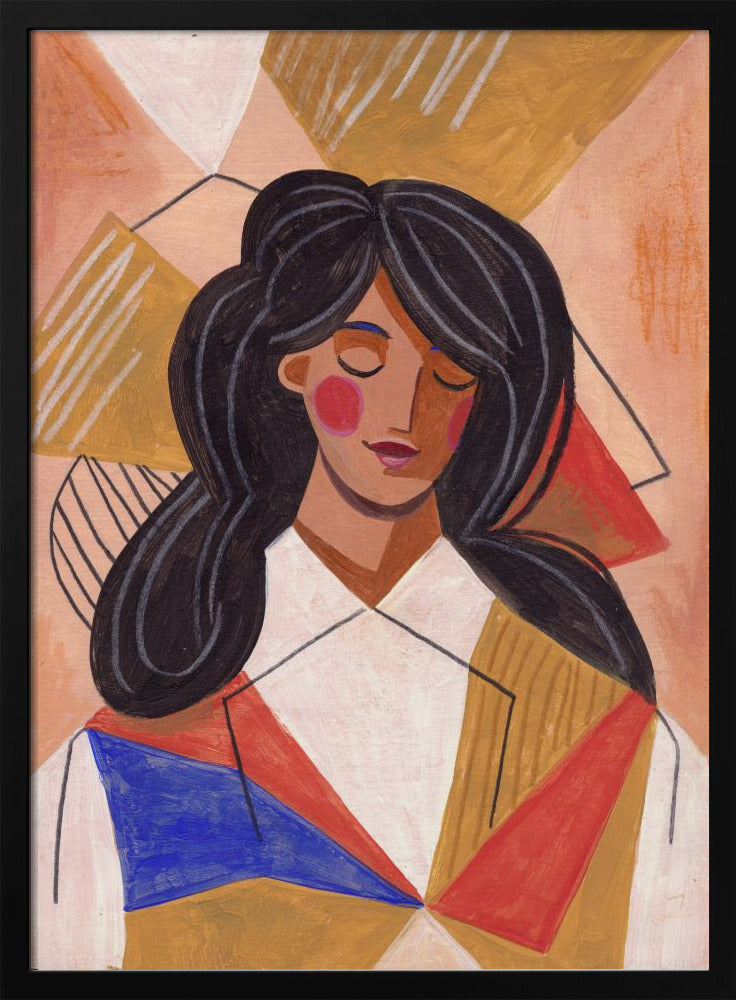 Woman in Thoughts | Poster