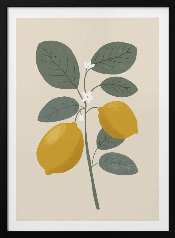 Lemon Vibes 01 | Poster