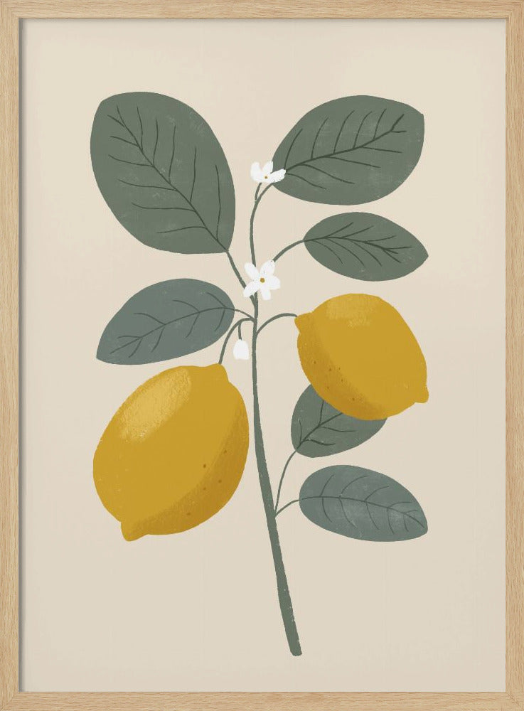 Lemon Vibes 01 | Poster