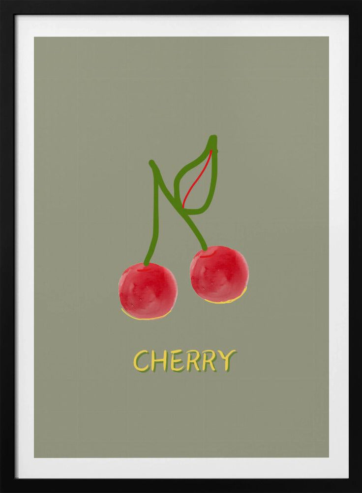 Cherry in Green | Poster