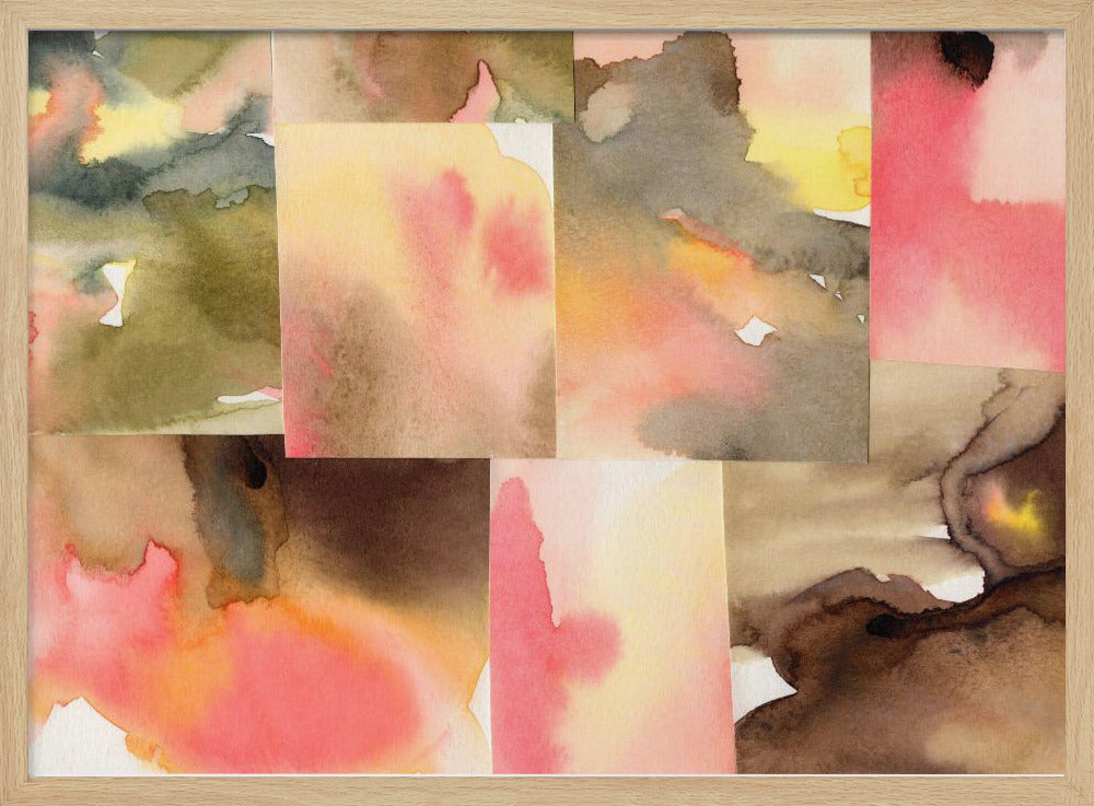 Abstract Composition 5 horizontal | Poster