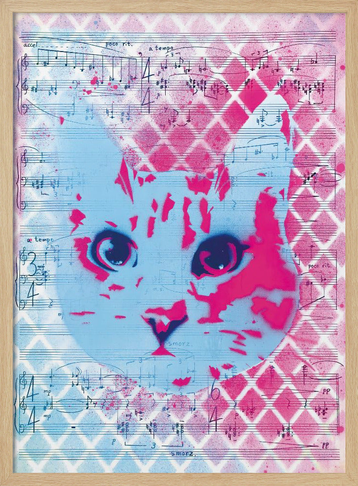 Musical Cat | Poster