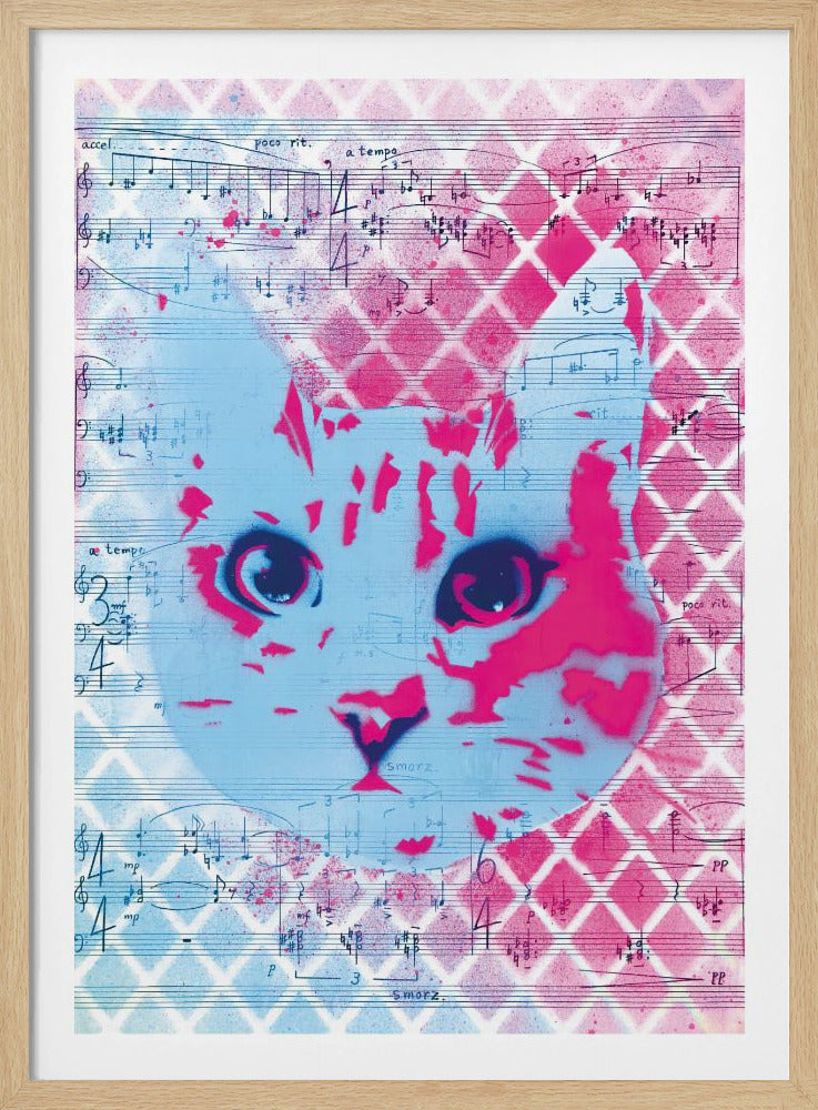 Musical Cat | Poster