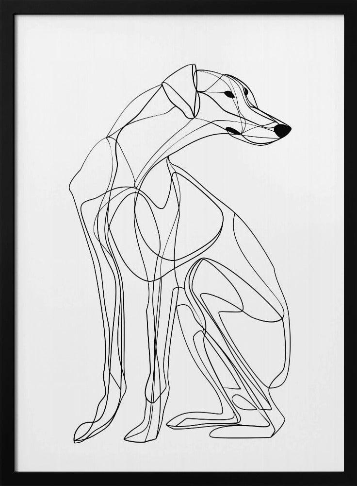 Line Dog | Poster