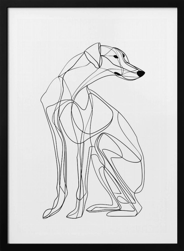 Line Dog | Poster