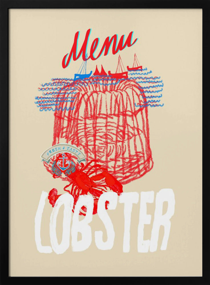 Lobster Menu Poster | Poster
