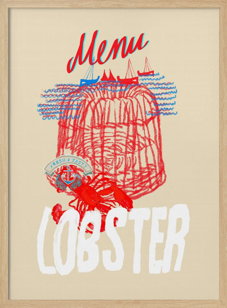 Lobster Menu Poster | Poster