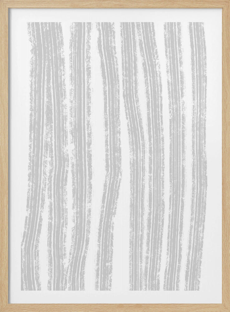 Grey Stripes | Poster