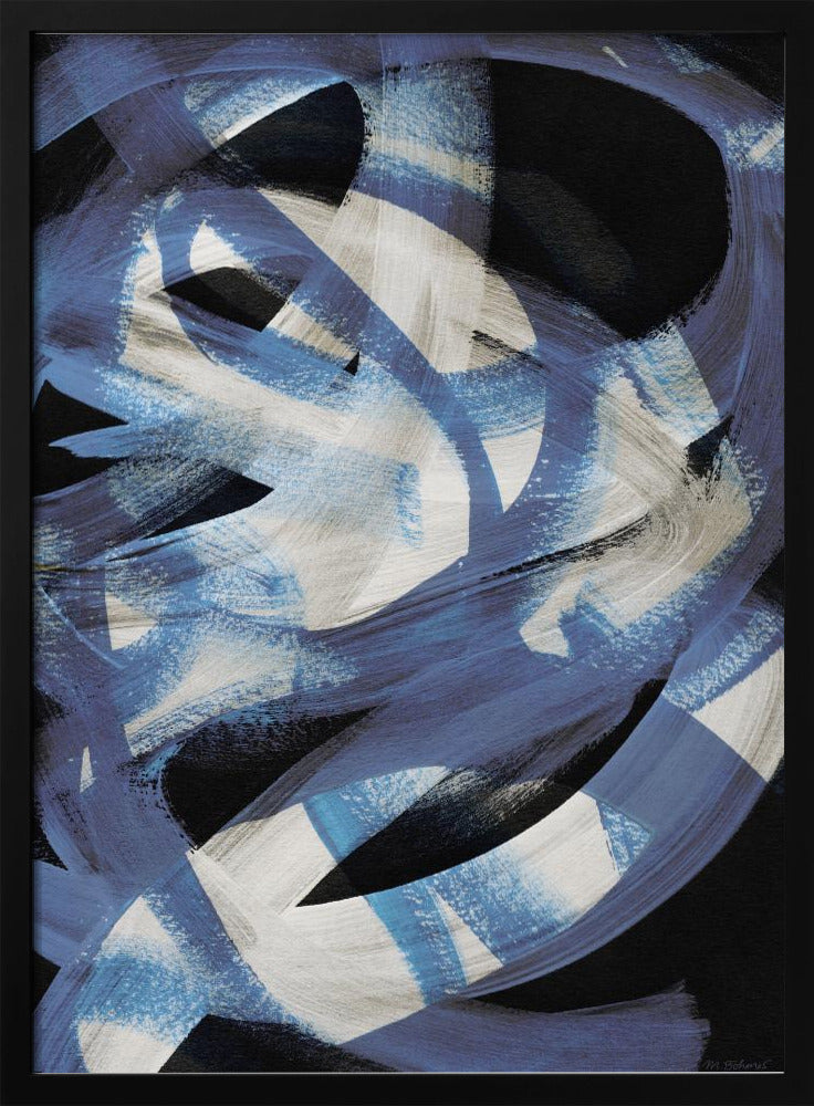Abstract Brush Strokes 128 | Poster