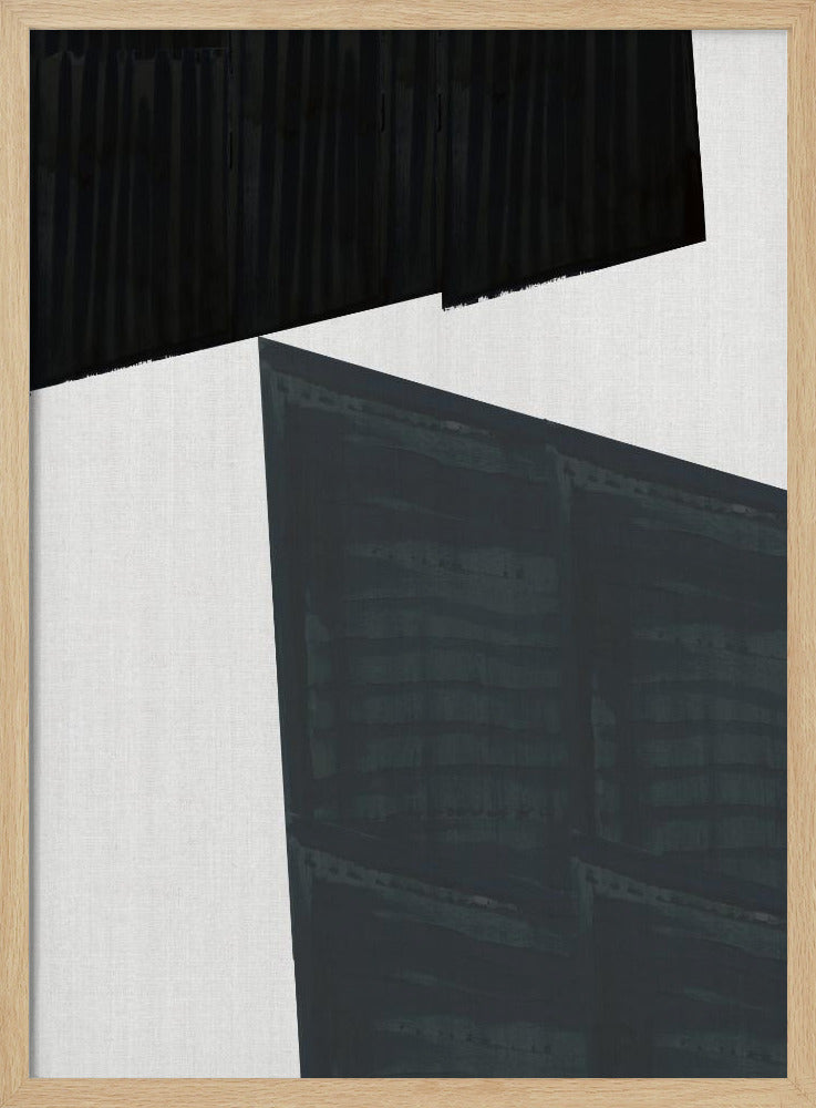 Jagged Edge Abstract 1 | Poster