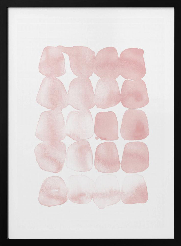Abstract Blush Dots | Poster