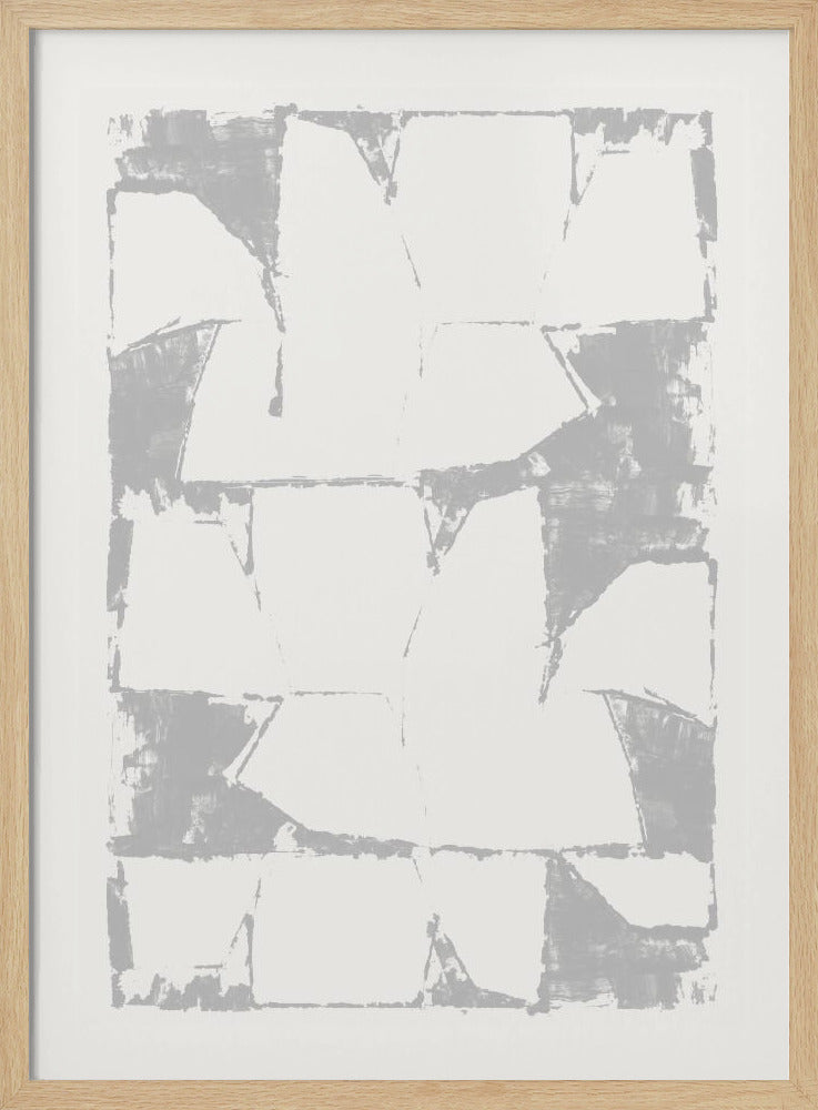 Grey White On White 2 | Poster