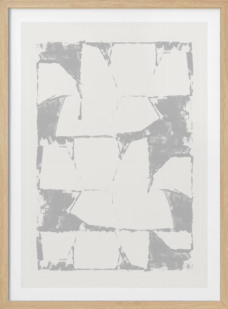 Grey White On White 2 | Poster