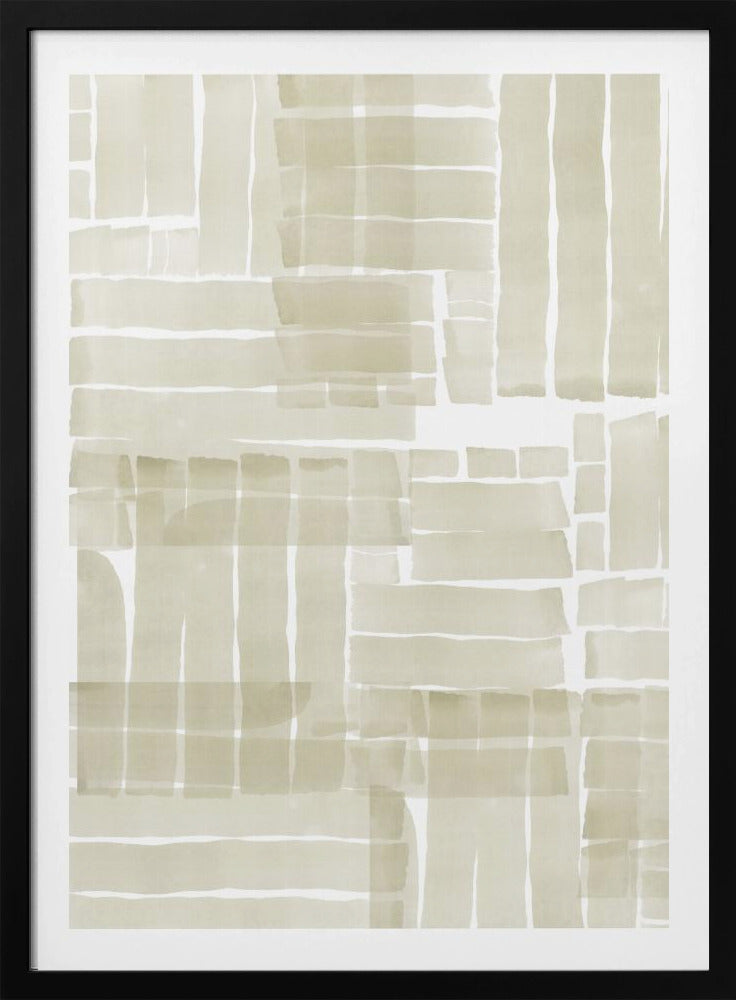 Neutral Tangle Grid 1 | Poster