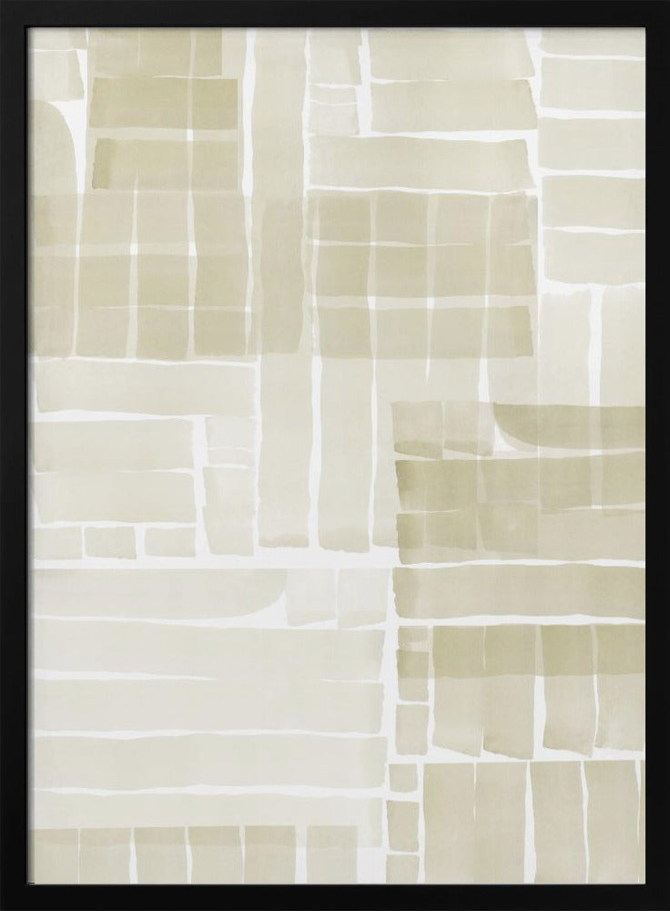 Neutral Tangle Grid 2 | Poster