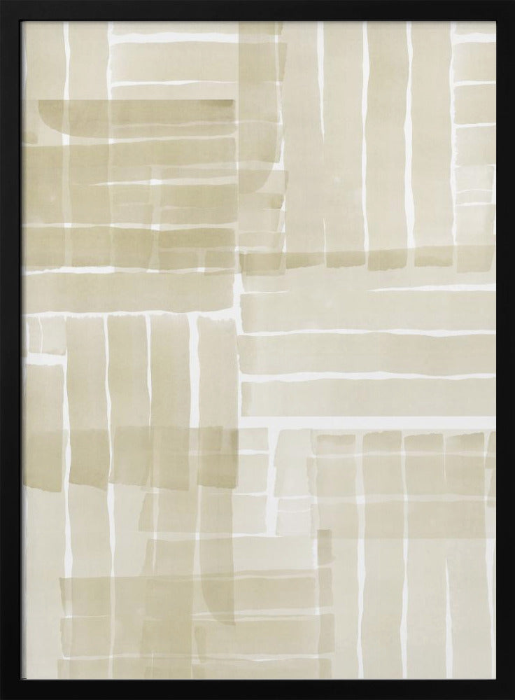 Neutral Tangle Grid 3 | Poster