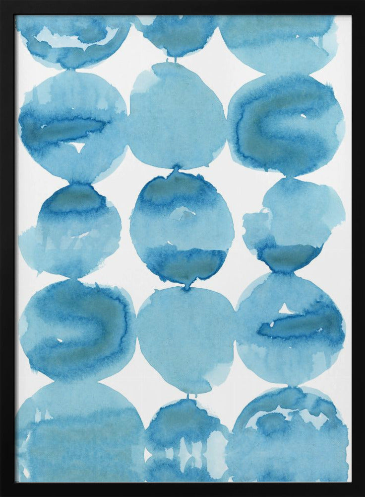 Blue Watercolour 1 | Poster