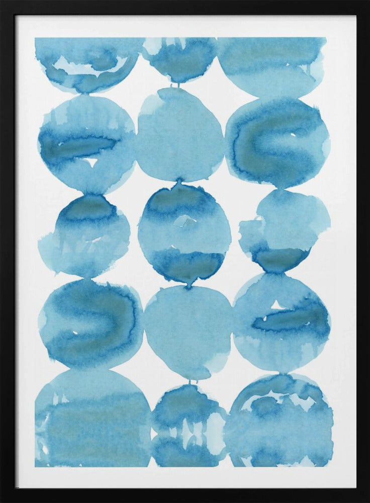 Blue Watercolour 1 | Poster