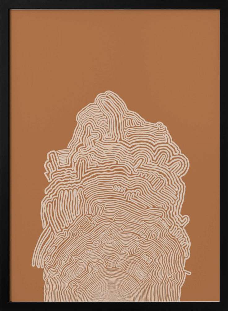 Abstract Brown | Poster