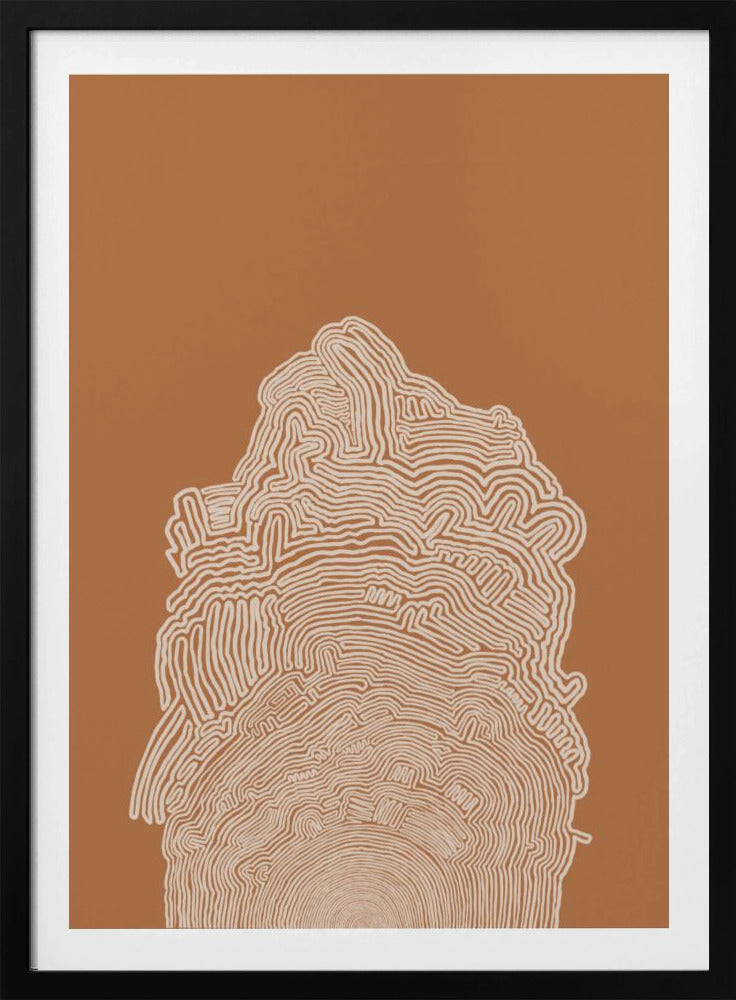 Abstract Brown | Poster