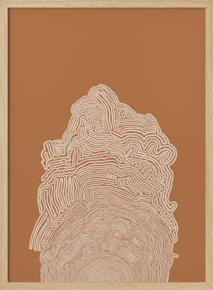Abstract Brown | Poster