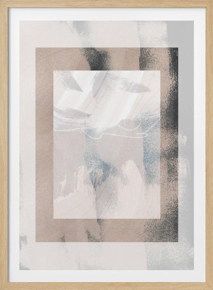 Abstract Brush Strokes 17 | Poster