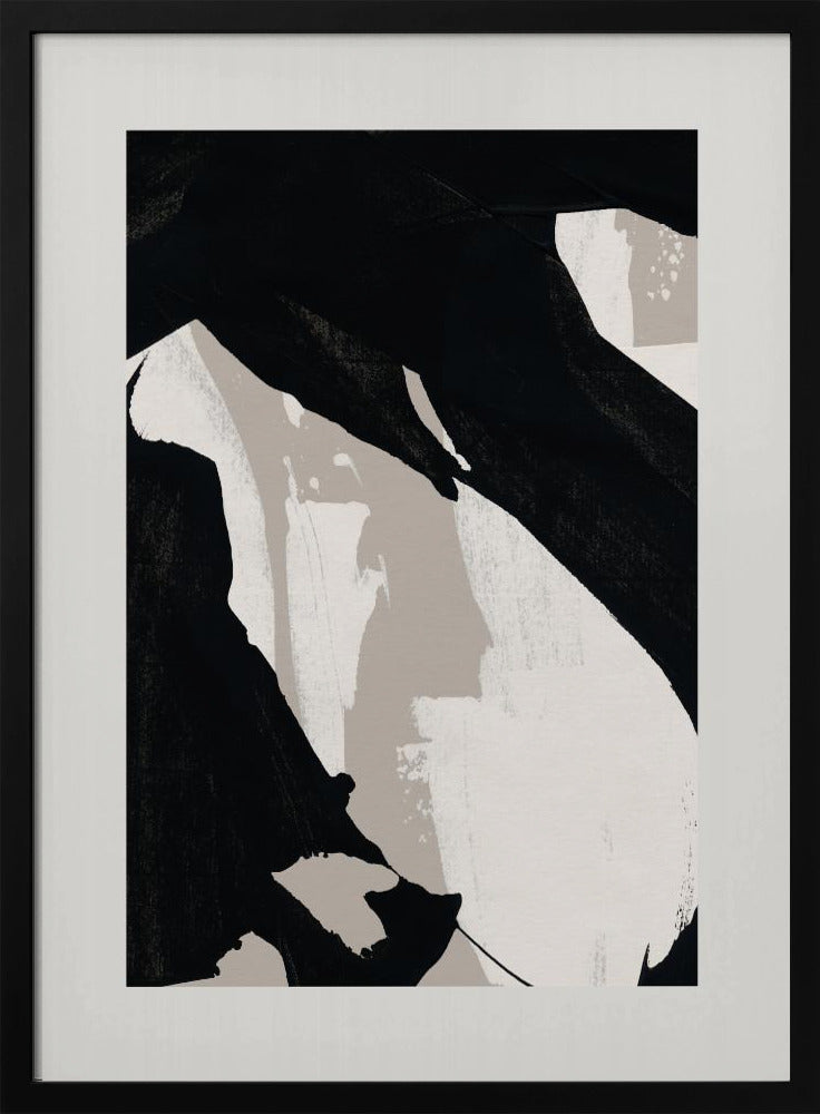 Abstract Brush Strokes 59X | Poster