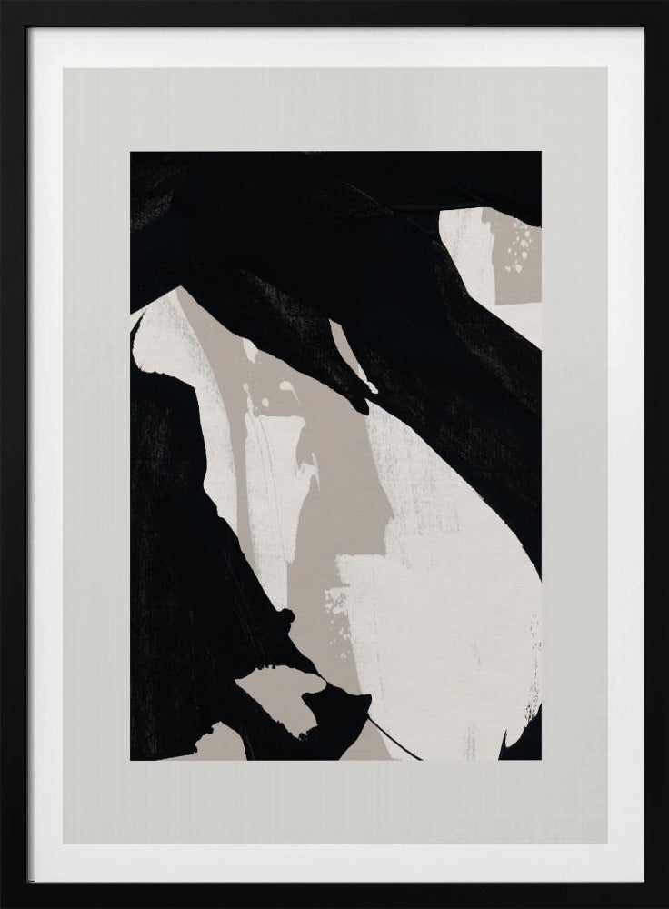 Abstract Brush Strokes 59X | Poster