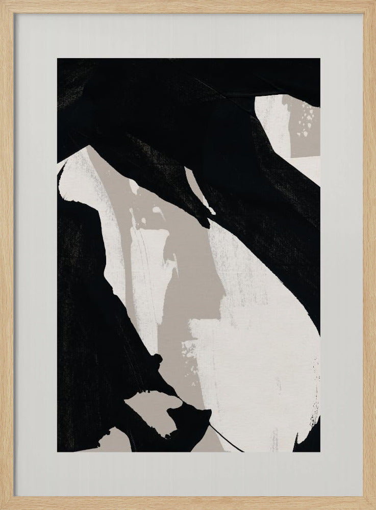 Abstract Brush Strokes 59X | Poster