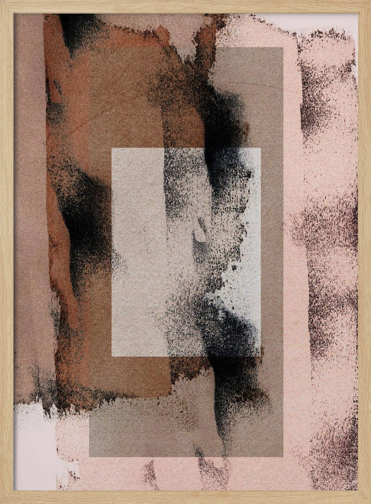 Abstract Brush Strokes 17y | Poster