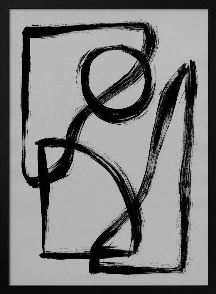 Brush Shapes 3 | Poster