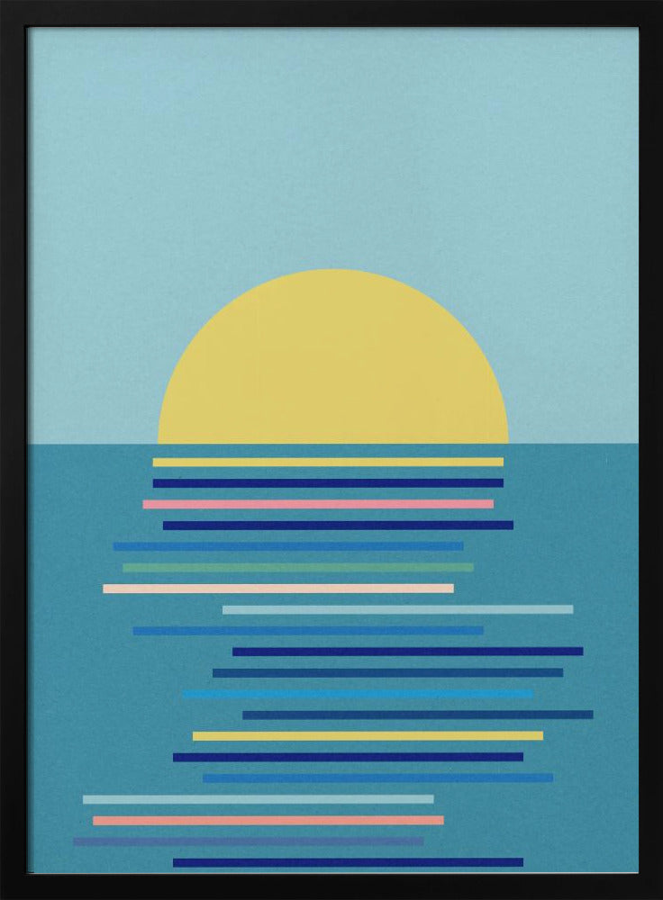 Sunrise In Ahrenshoop | Poster