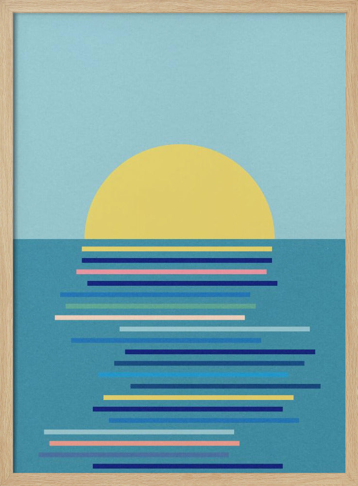 Sunrise In Ahrenshoop | Poster
