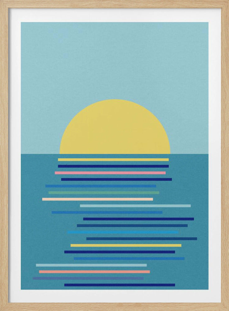 Sunrise In Ahrenshoop | Poster