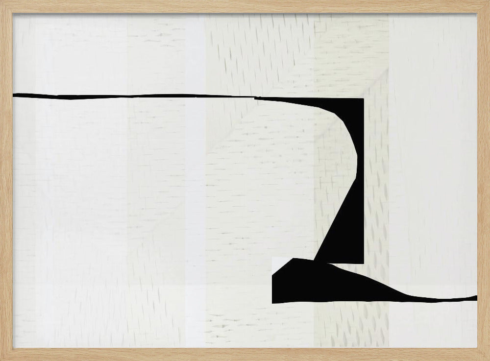 White Woven Art 2 | Poster