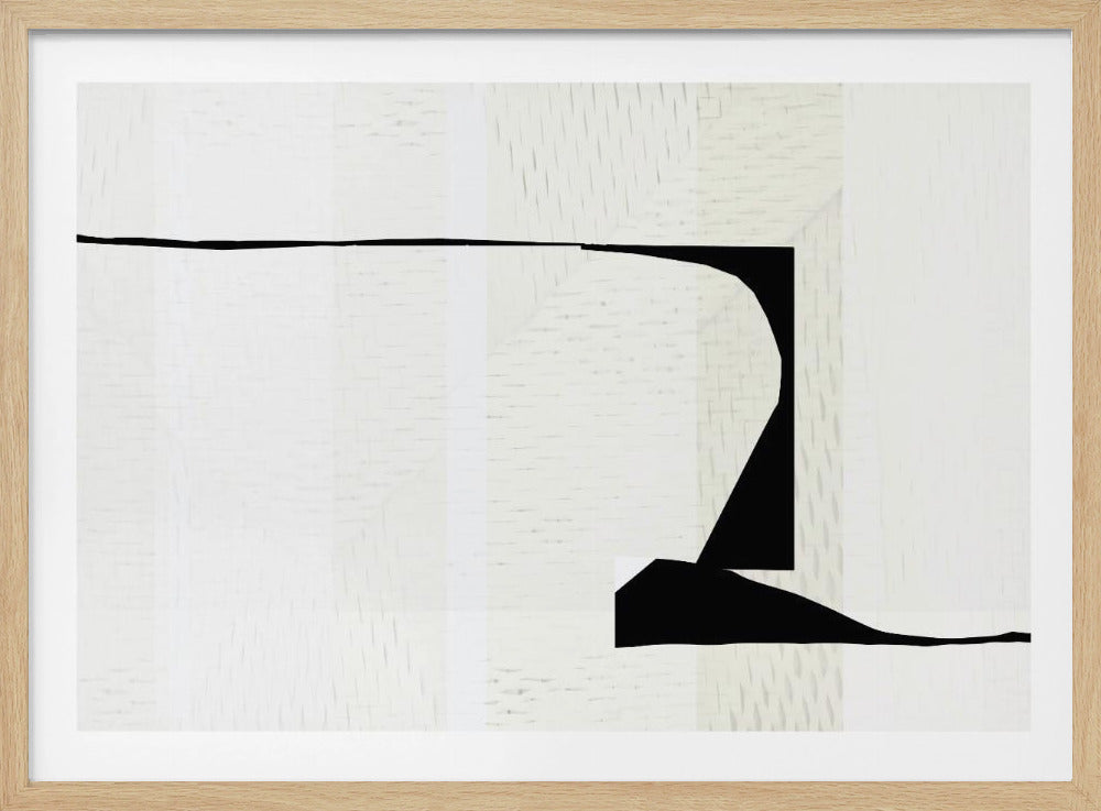 White Woven Art 2 | Poster