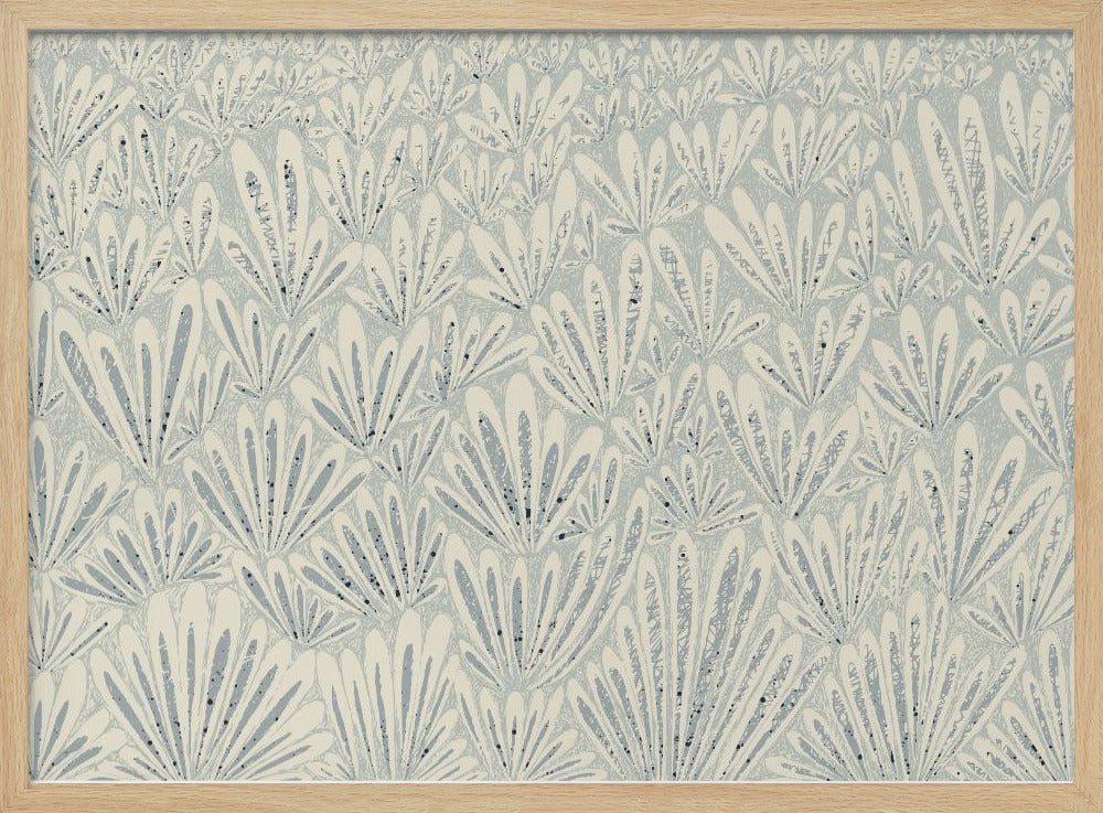 calming essentials meadow chalky blue | Poster