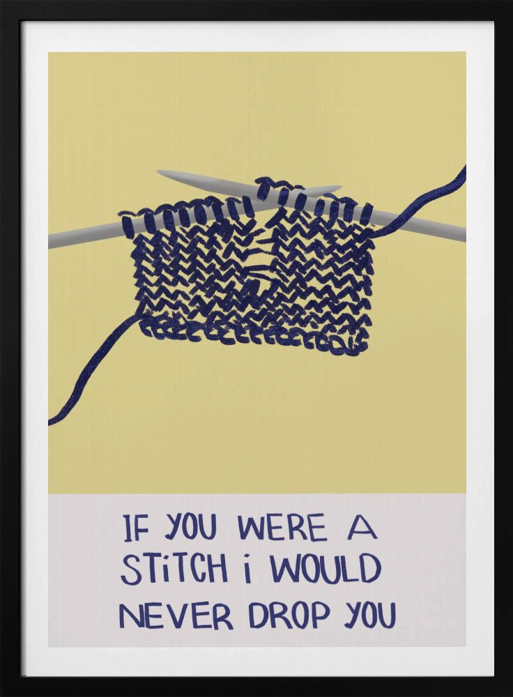 dropped stitches | Poster